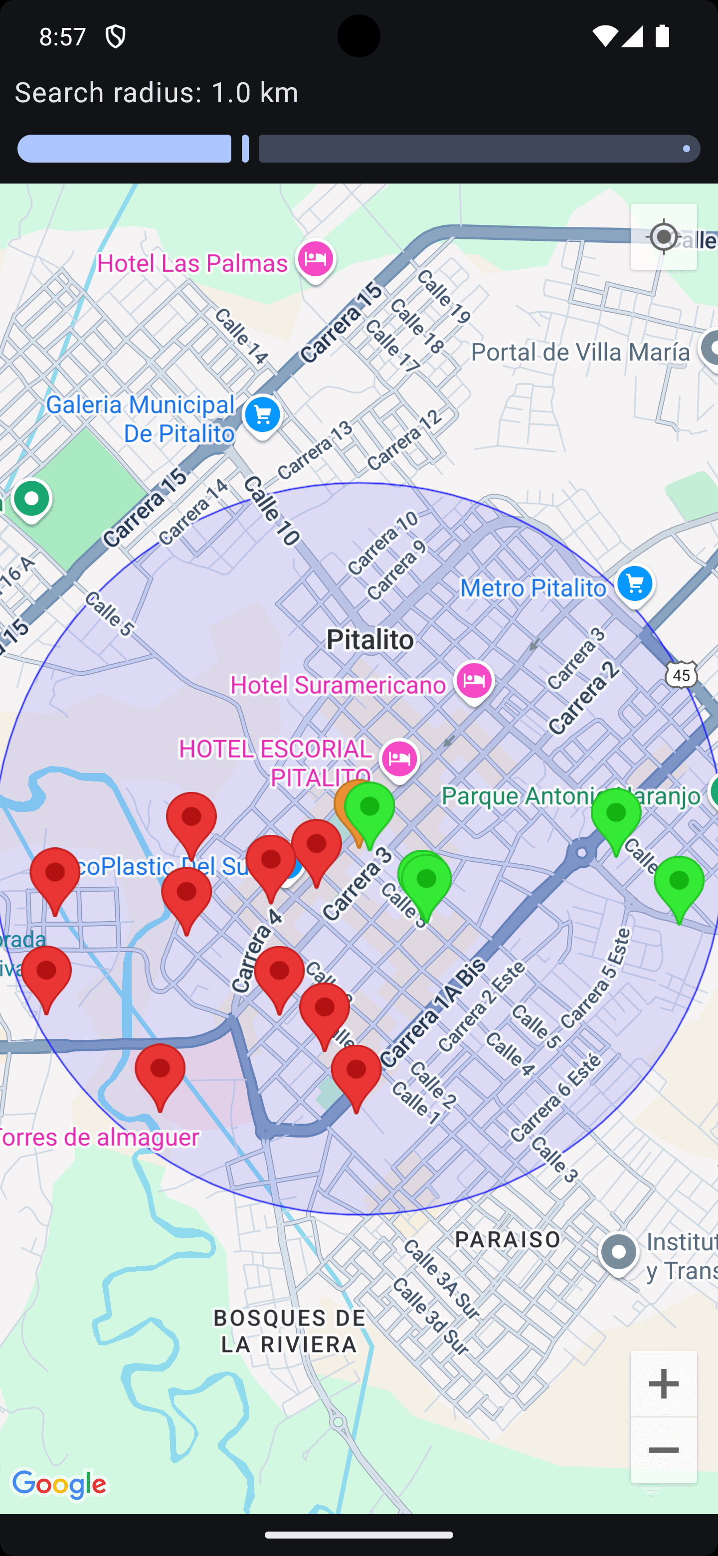 Nearby Parking